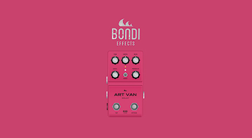 大阪の正規取扱店舗 Bondi Effects Art Van Delay BBD アナログディレイ エフェクター