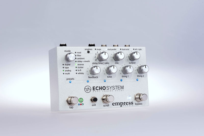 Empress Effects Echosystem/Reverb にあたらしいルーパー・モードを 