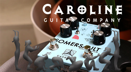 コーラス,ビブラート,ロータリースピーカー,Caroline Guitar Company.SOMERSAULT,ギターペダル,エフェクター