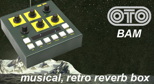 初期のデジタル・リバーブの音楽的な音質を追求したデスクトップ・リバーブの傑作！