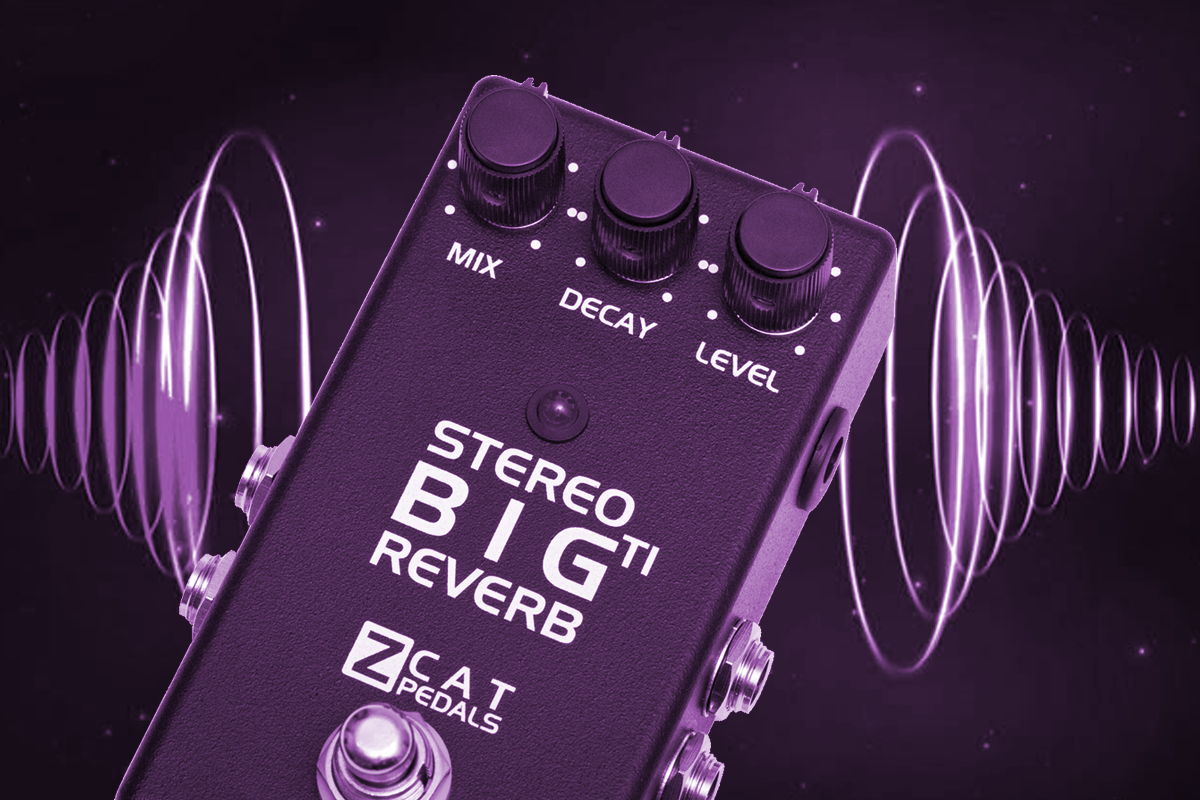 ステレオイン＋ステレオアウト仕様のBig Reverb TI Stereoもラインナップ！