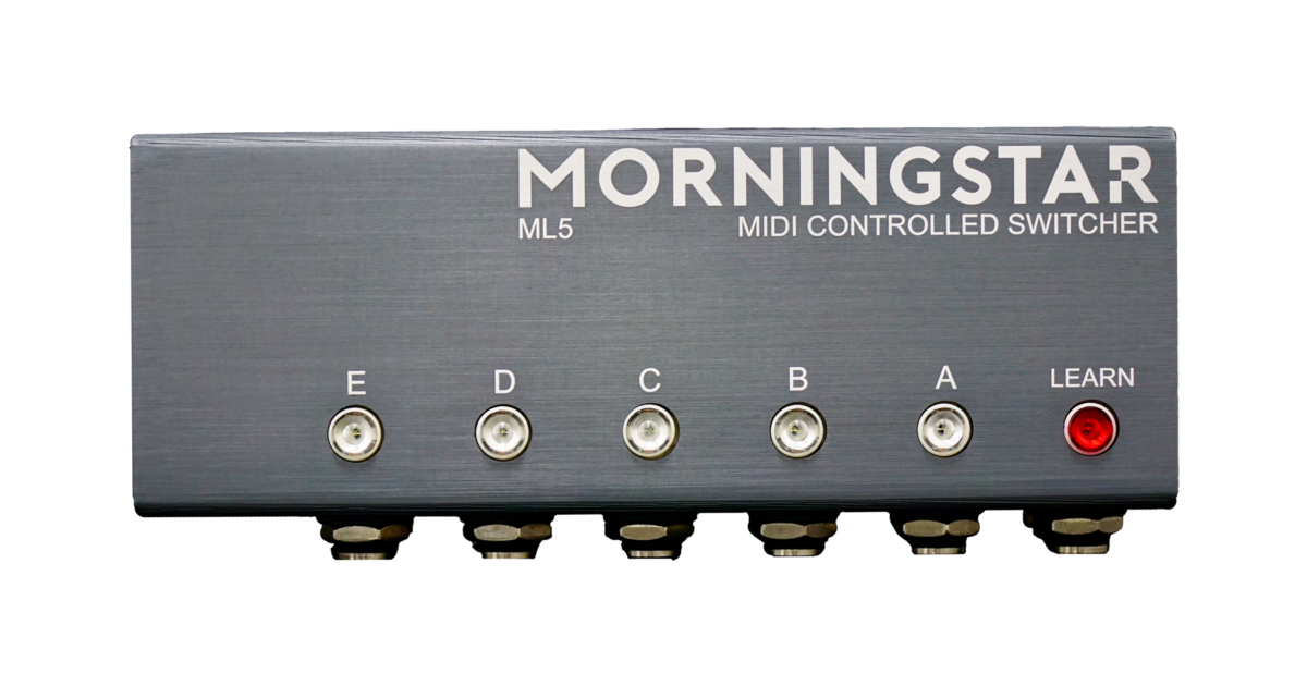 Morningstar ML5 スイッチャー MIDIホビー・楽器・アート