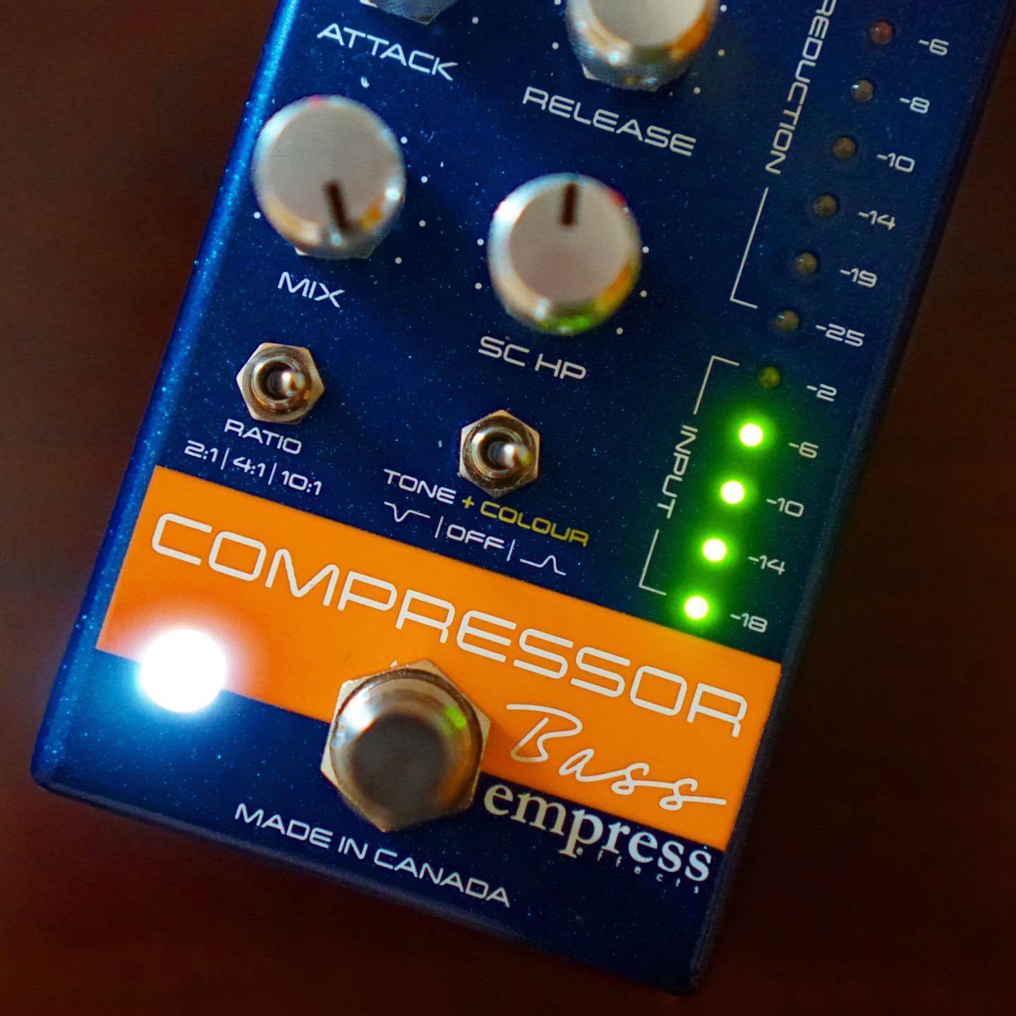 Empress Effects | Bass Comprerssor ベース専用 コンプレッサーペダル