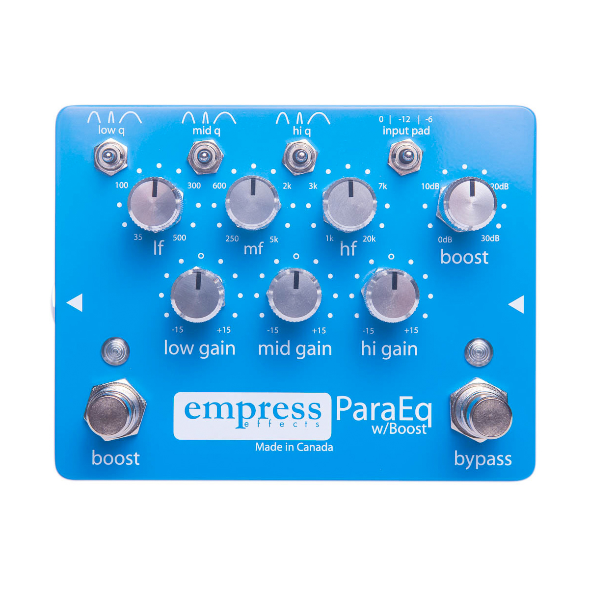 Empress Effects | ParaEQ パラメトリックEQ + ブースター