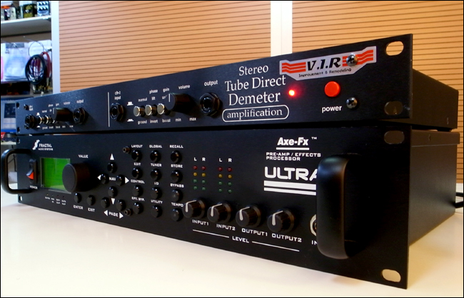 Fractal Audio Systems Axe-Fx 2 + Demeter STDB-1