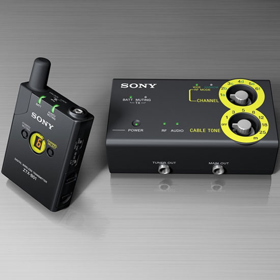 SONY DWZ-B30GB ギターワイヤレスをデジタル高音質で！